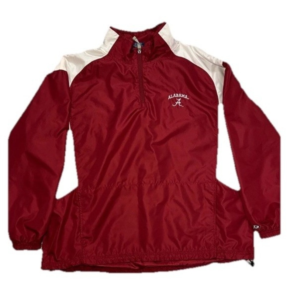 Alabama Crimson Tide Pro Player Windbreaker Bama Pullover Size XL